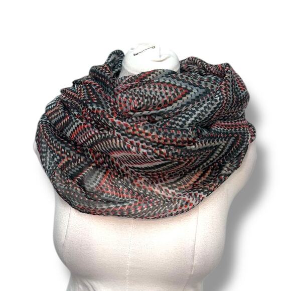 Papillon Womens Multicolor Infinity Scarf Wraps Shawl Stole Soft Scarves - Picture 2 of 11